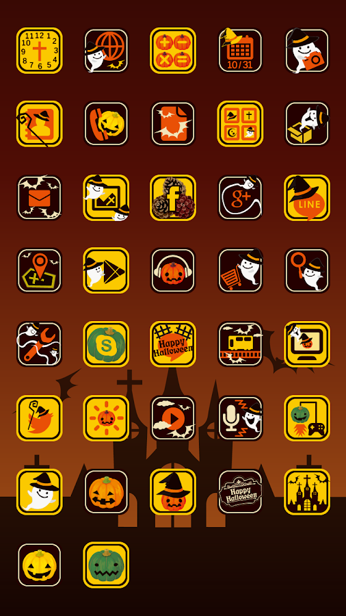 Halloween IconCute Custom Android Apps on Google Play