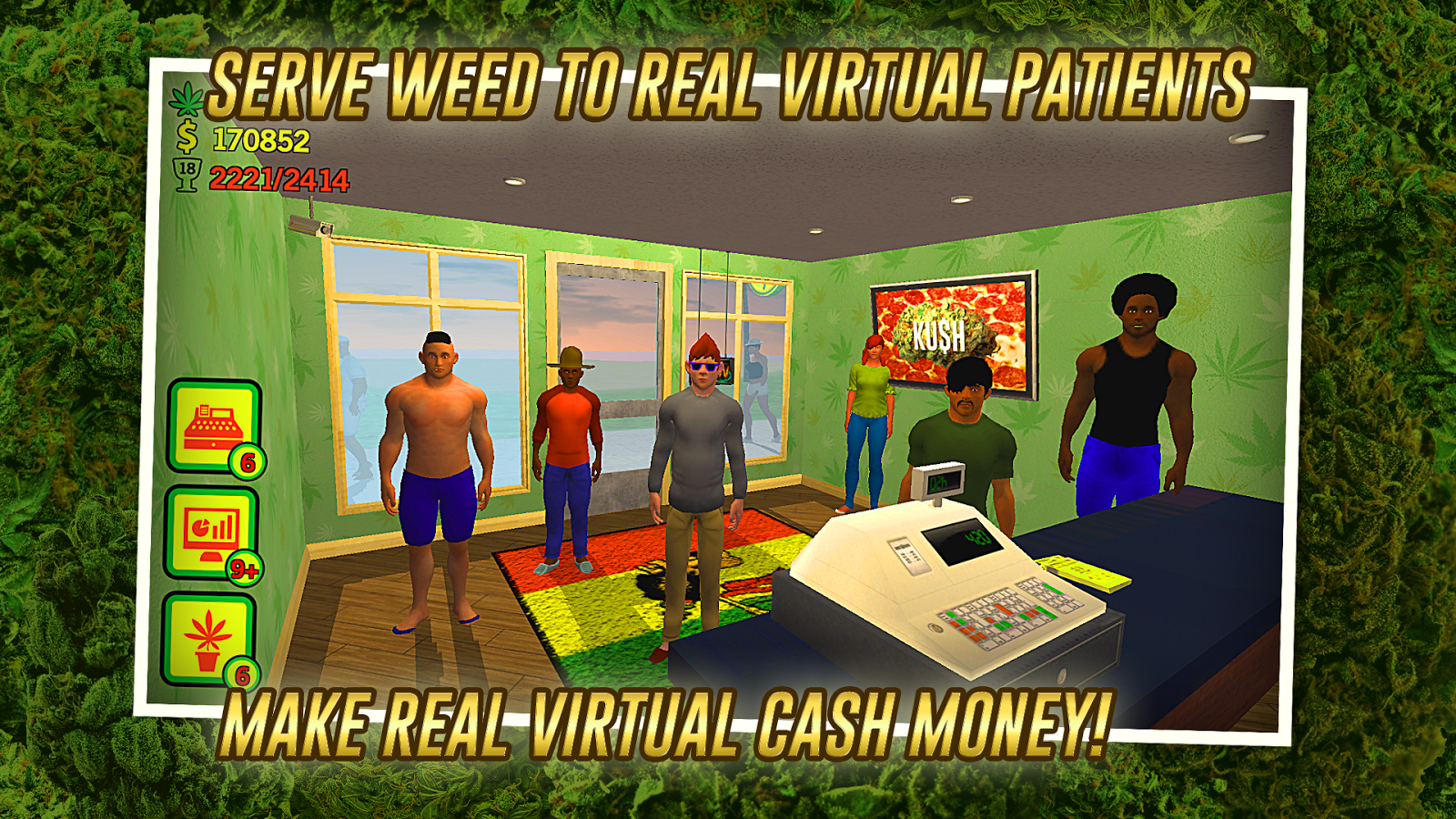 Weed Shop The Game - screenshot