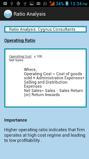 【免費書籍App】Ratio Analysis-APP點子