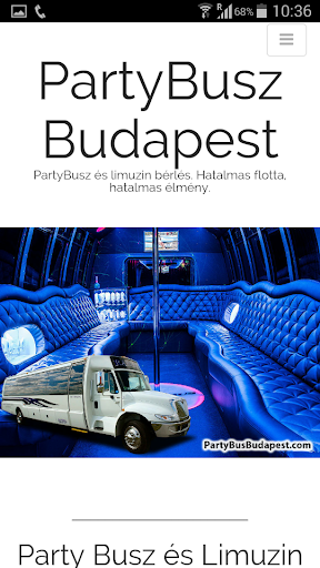 Party Busz bérlés Budapest