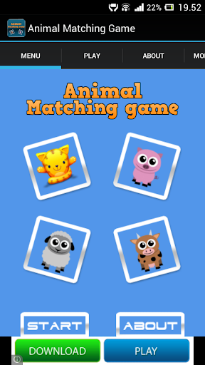 Animal Matching Games