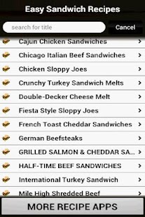 Free Easy Sandwich Recipes APK for Android