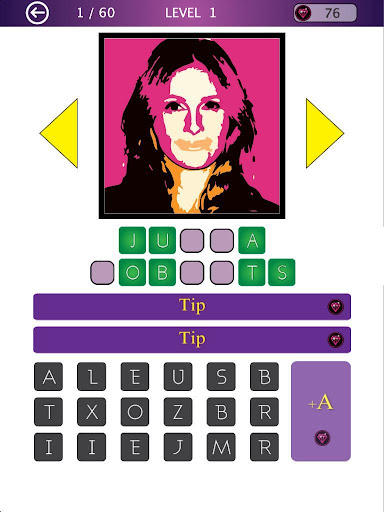 【免費益智App】Movie Stars PopArt Quiz-APP點子