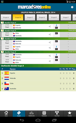 【免費運動App】Mundial Brasil 2014 Resultados-APP點子