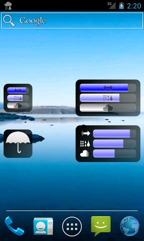 Rain Alarm OSM Screen 2