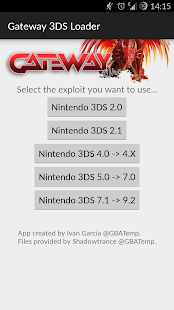 3DS X-Loader Screenshot