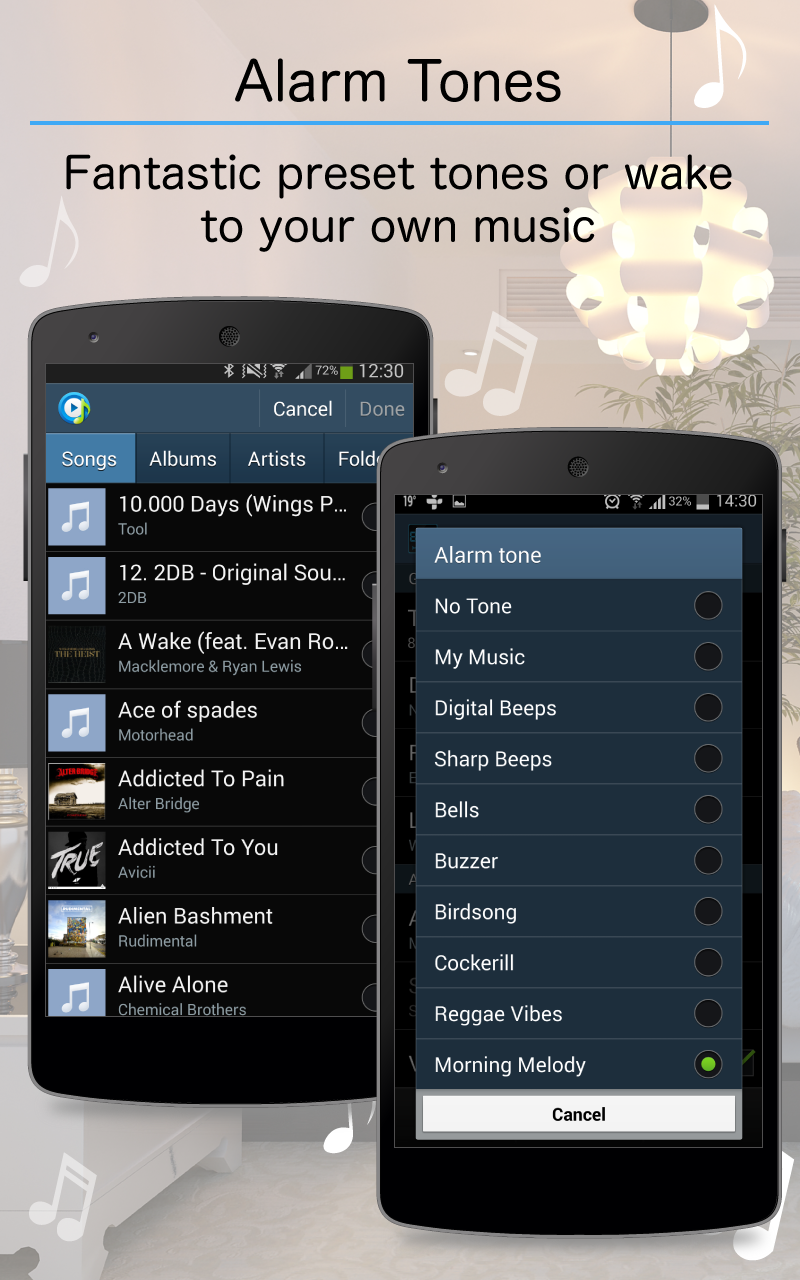 Digital Alarm Clock Screen 2