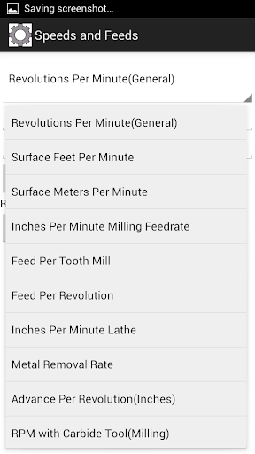 Speeds and Feeds Calculator