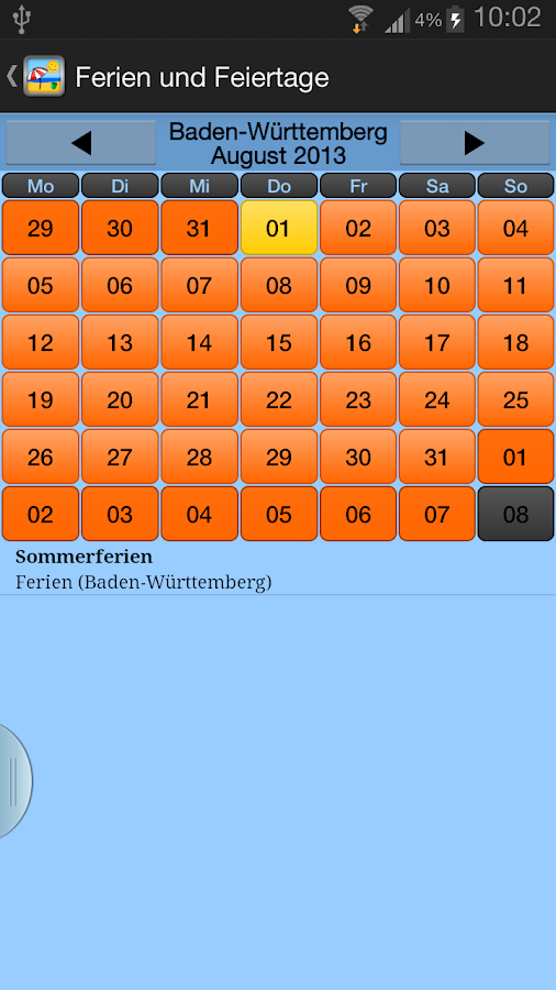 Deutsche Feiertage & Ferien - Android Apps on Google Play