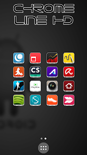How to install Chrome Line Lite - Icon Pack 1.9.5 apk for bluestacks