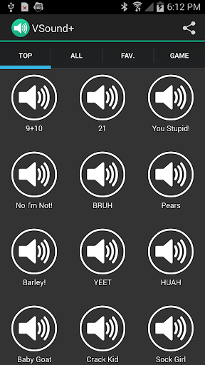 VSound+ Soundboard for Vine