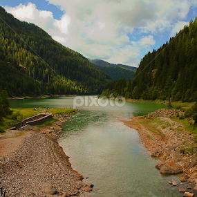 Lake Paneveggio by Peri Mario Angelo - Landscapes Mountains & Hills