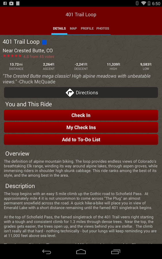 MTB Project Android Apps on Google Play
