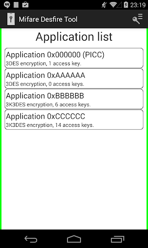 Mifare Desfire EV1 Tool