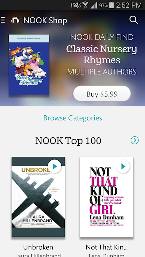 NOOK Audiobooks