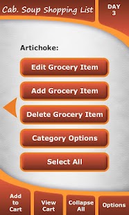 Download Cabbage Soup Diet Grocery List APK for Android