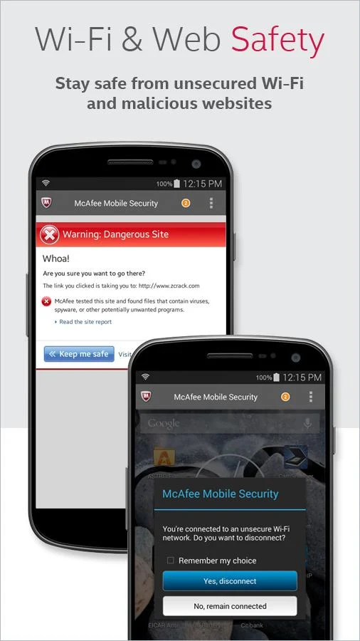 McAfee Antivirus & Security - screenshot