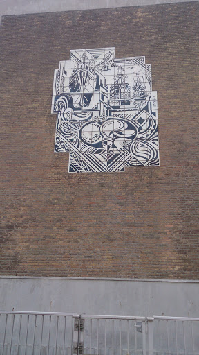 Wandkunst Emden Außenhafen