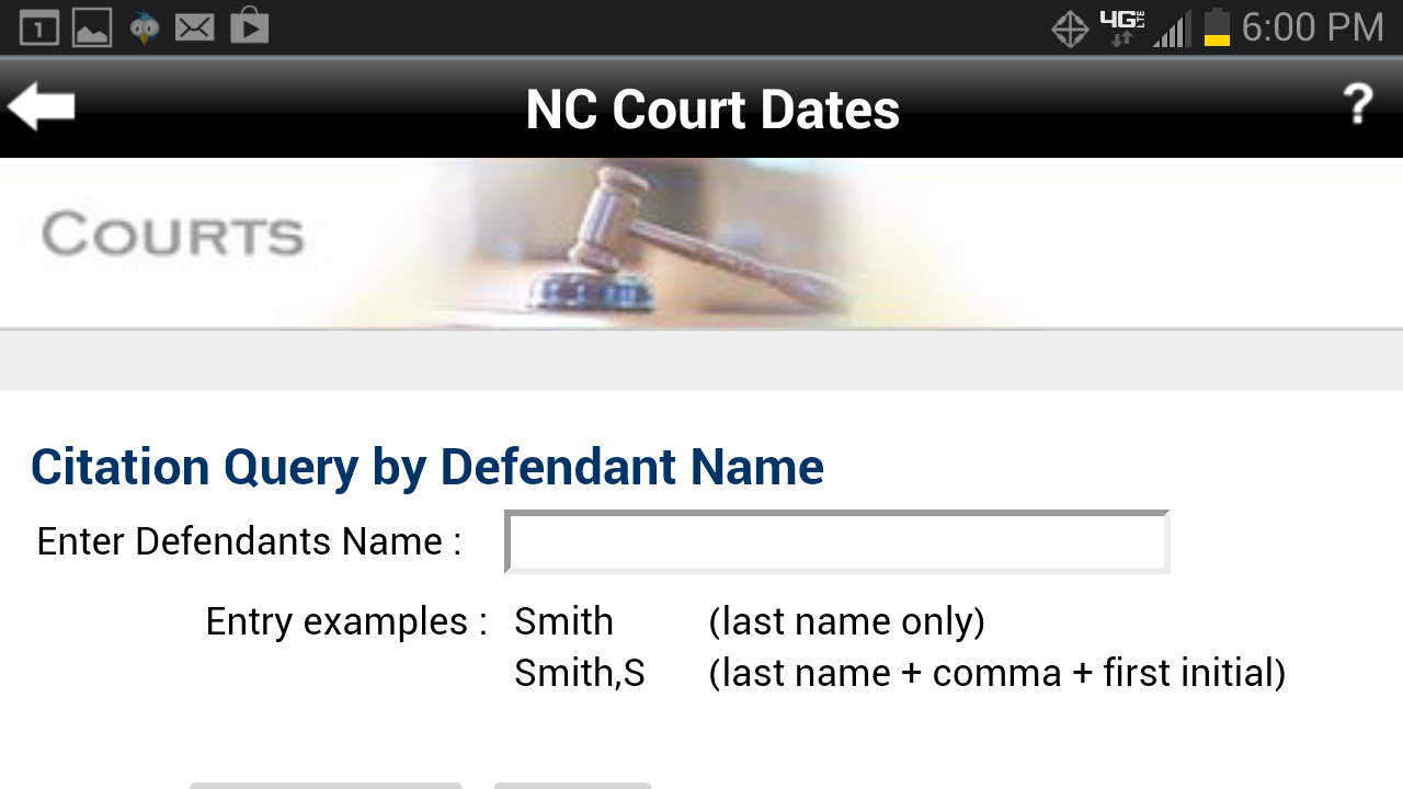 nc court calendar