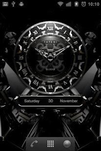 Lastest SILVER MOON ALARM CLOCK WIDGET APK for Android
