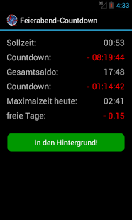 Feierabend-Countdown Screenshots 1