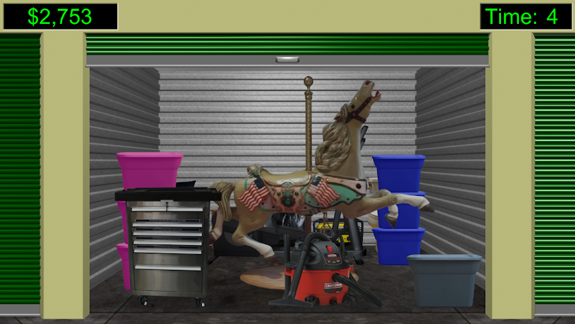 Storage Auction Screen 2