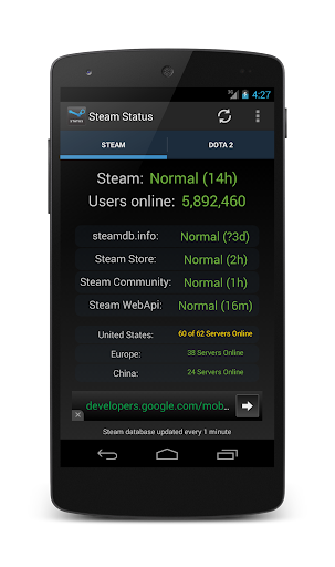 Steam Status - 状态