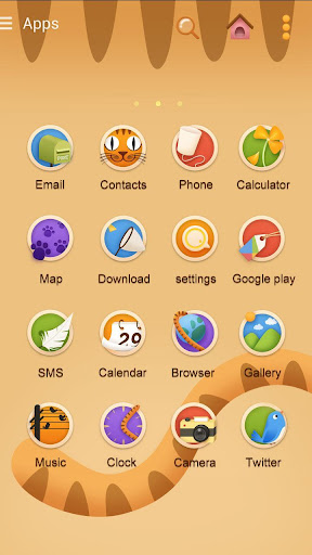 【免費個人化App】Hi bird GO Launcher Theme-APP點子