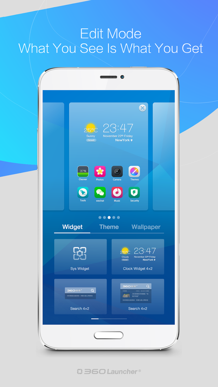 360 Launcher－Fast, Free Themes Screen 2