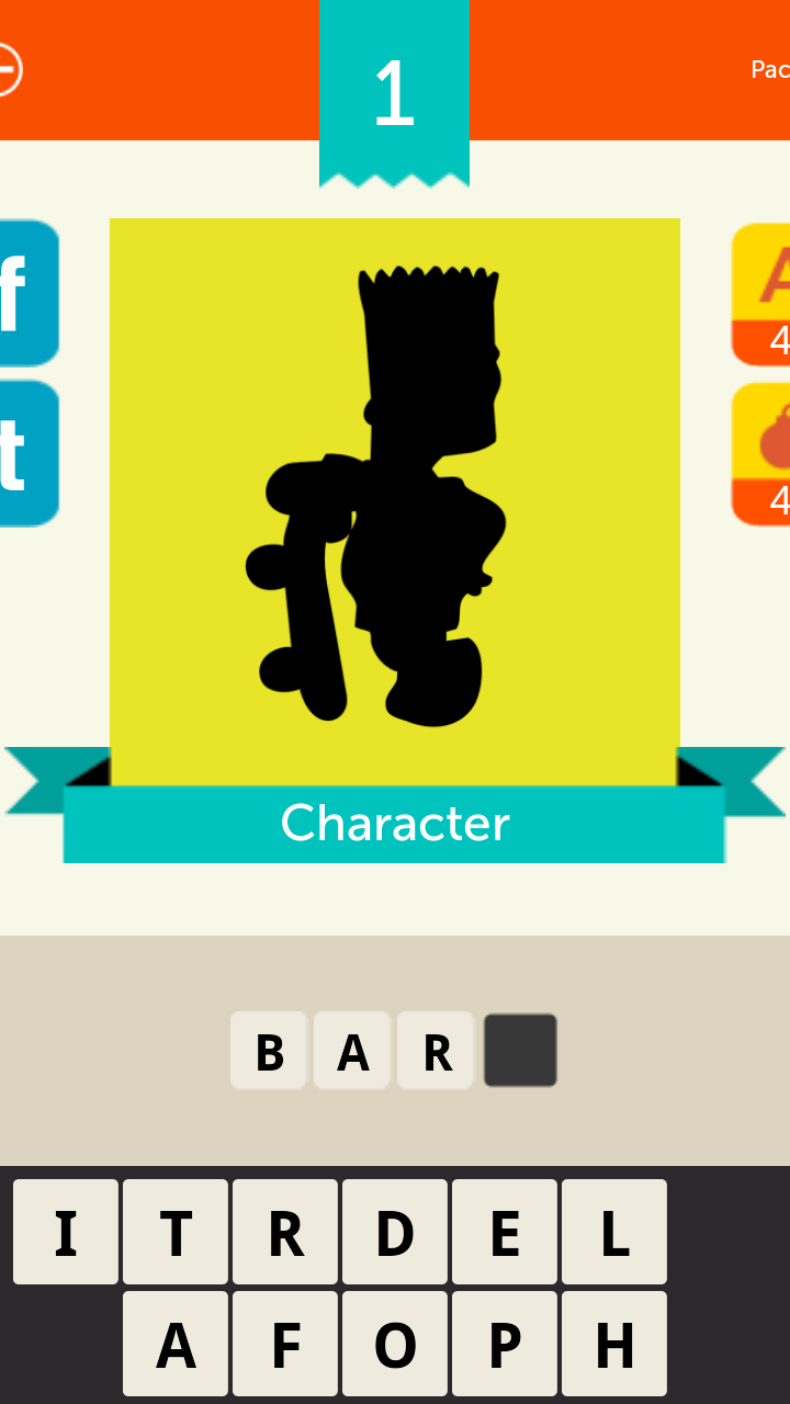 Guess the Shadow! ~ Logo Quiz Screen 1