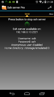 Ssh server