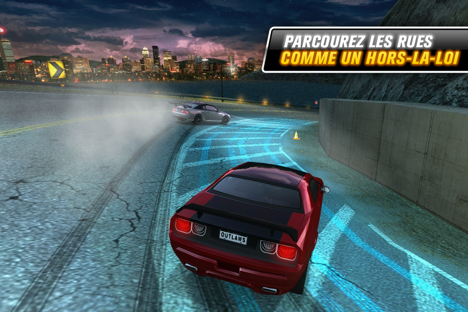 Android application Drift Mania: Street Outlaws screenshort