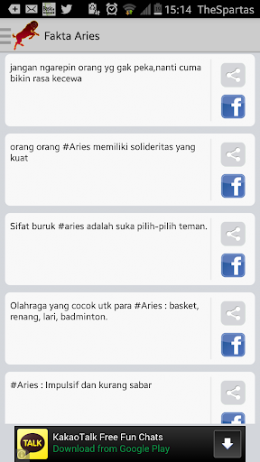 Fakta Aries