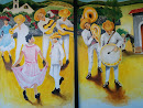 Mariachi Band Mural