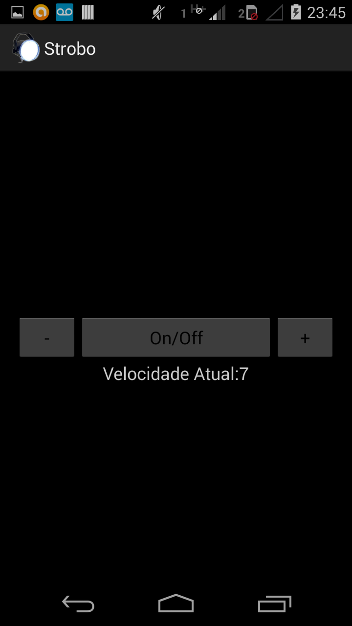 Android application Strobo Led FlashLight Free screenshort