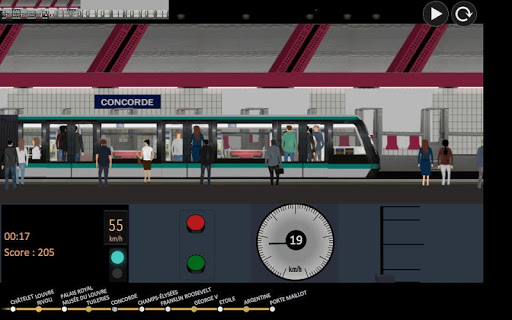 【免費模擬App】巴黎地铁 模拟器-APP點子
