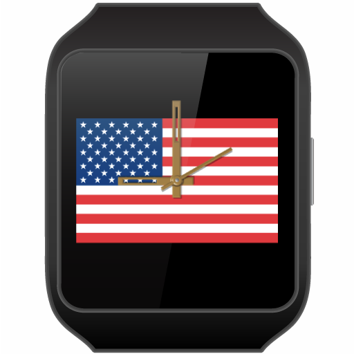 免費下載個人化APP|JJW USA Flag Watch Face app開箱文|APP開箱王