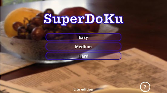 How to download Sudoku SuperDoKu Lite lastet apk for pc