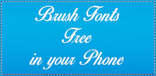 Brush Fonts Free by Fancy Font For U APK