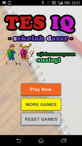 Tes IQ Analogi Untuk SD