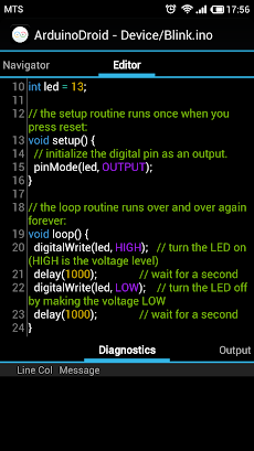 Arduinodroid Arduino Ide Androidアプリ Applion