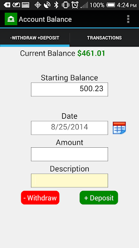 Account Balance