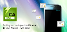 CAdroid – Import Certificates APK