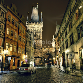 Mostecká ul., Malá Strana by Irena Brozova - City,  Street & Park Historic Districts