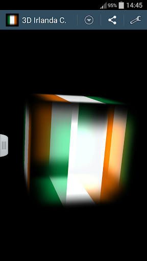 3D Ireland Cube Flag LWP