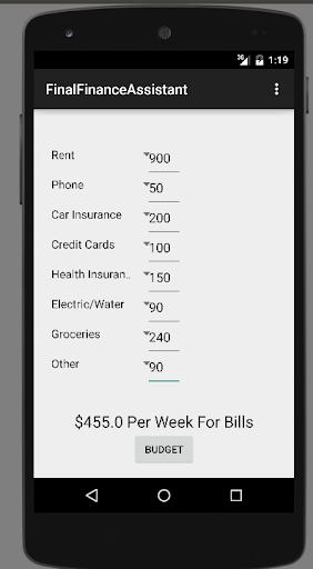 Finance Calculator