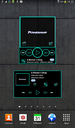 免費下載生活APP|Poweramp widget TRON TURQUOISE app開箱文|APP開箱王