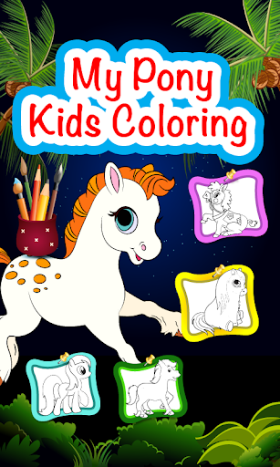 My Pony Kids Coloring