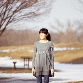  Bliss by Wei Ding - People Portraits of Women