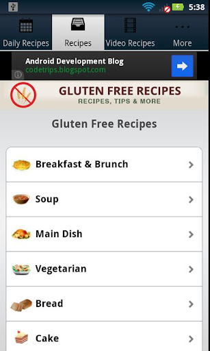 【免費生活App】Gluten Free Recipes!-APP點子